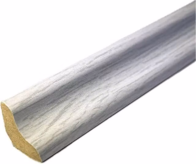 Vinyl Flooring UK Scotia Beading Moulding 826 Silver, Pack of 5, Length: 2.4 m – 1
