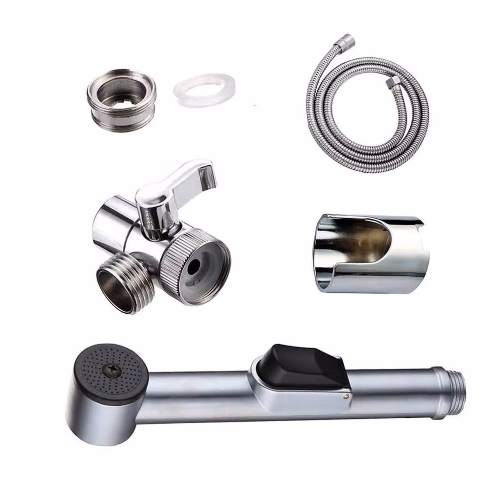 FLAVORA Hygienic Toilet Shower Head Bidet in Silver – 2
