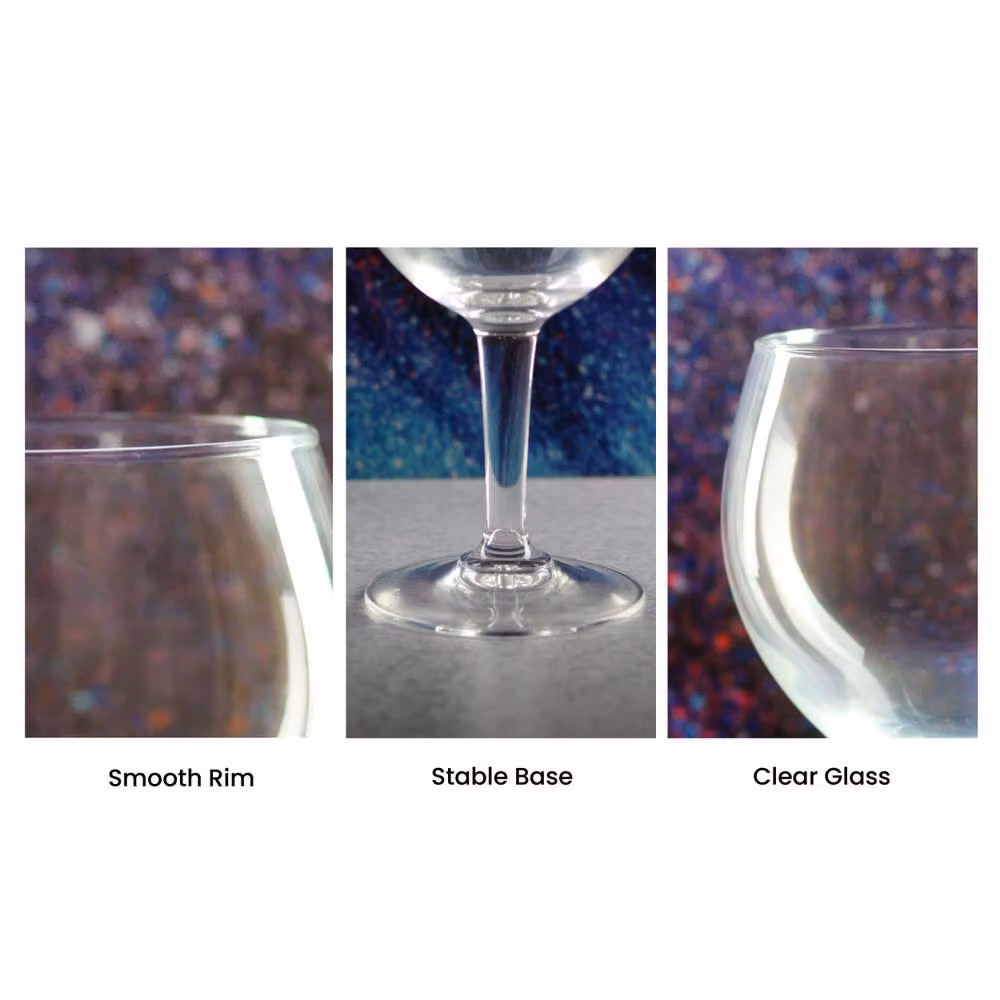 Uniqueful Personalised Engraved Birthday Gin Balloon Cocktail Glass in Clear, 1000ml – 4