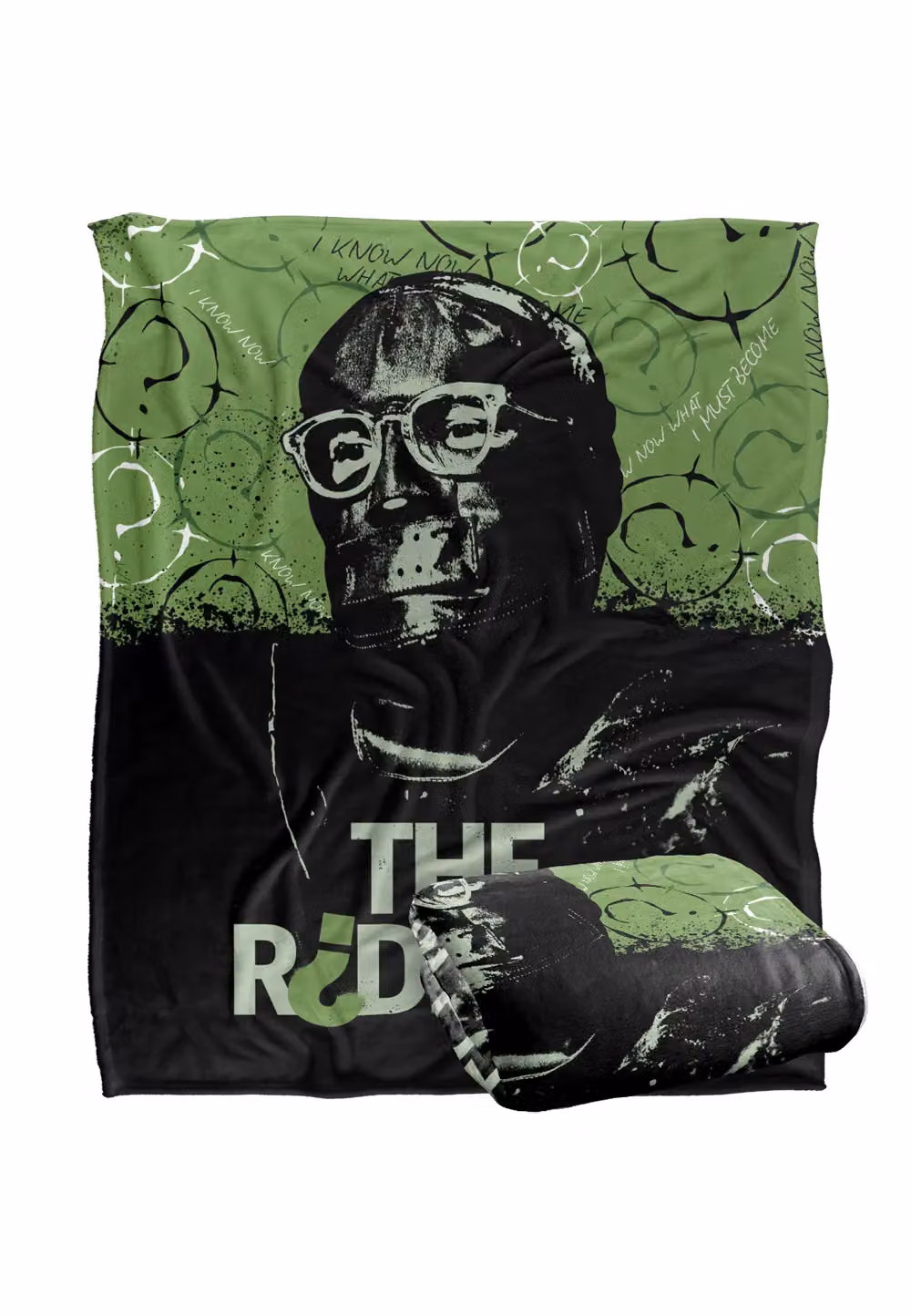 Batman The Riddler (2022) Super Soft Silky Touch Throw Blanket, White, W: 152 cm, D: 127 cm – 2