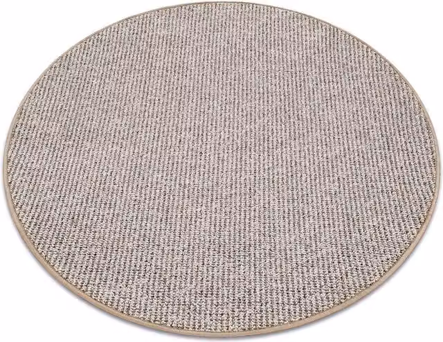 RugsX Circle Prius Round Rug in Beige, Diameter: 150 cm – 1