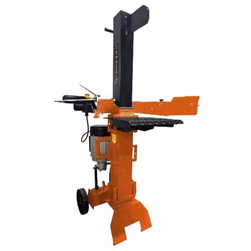 Lazy-Log 8 Ton Heavy Duty Electric Vertical Log Splitter in Orange