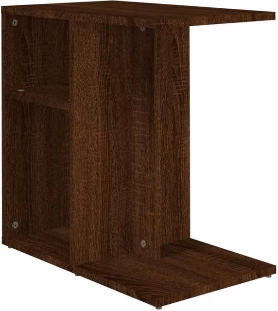 Berkfield Home Modern Brown Oak Side Table, W/D/H: 50 x 30 x 50 cm – 1