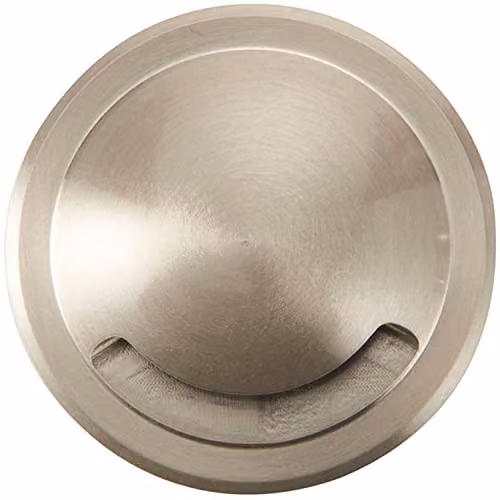 Loops 1-Way Satin Nickel Replacement Bezel for x01295 x01296 and x01297 Guide Lights in Silver Aluminium Alloy