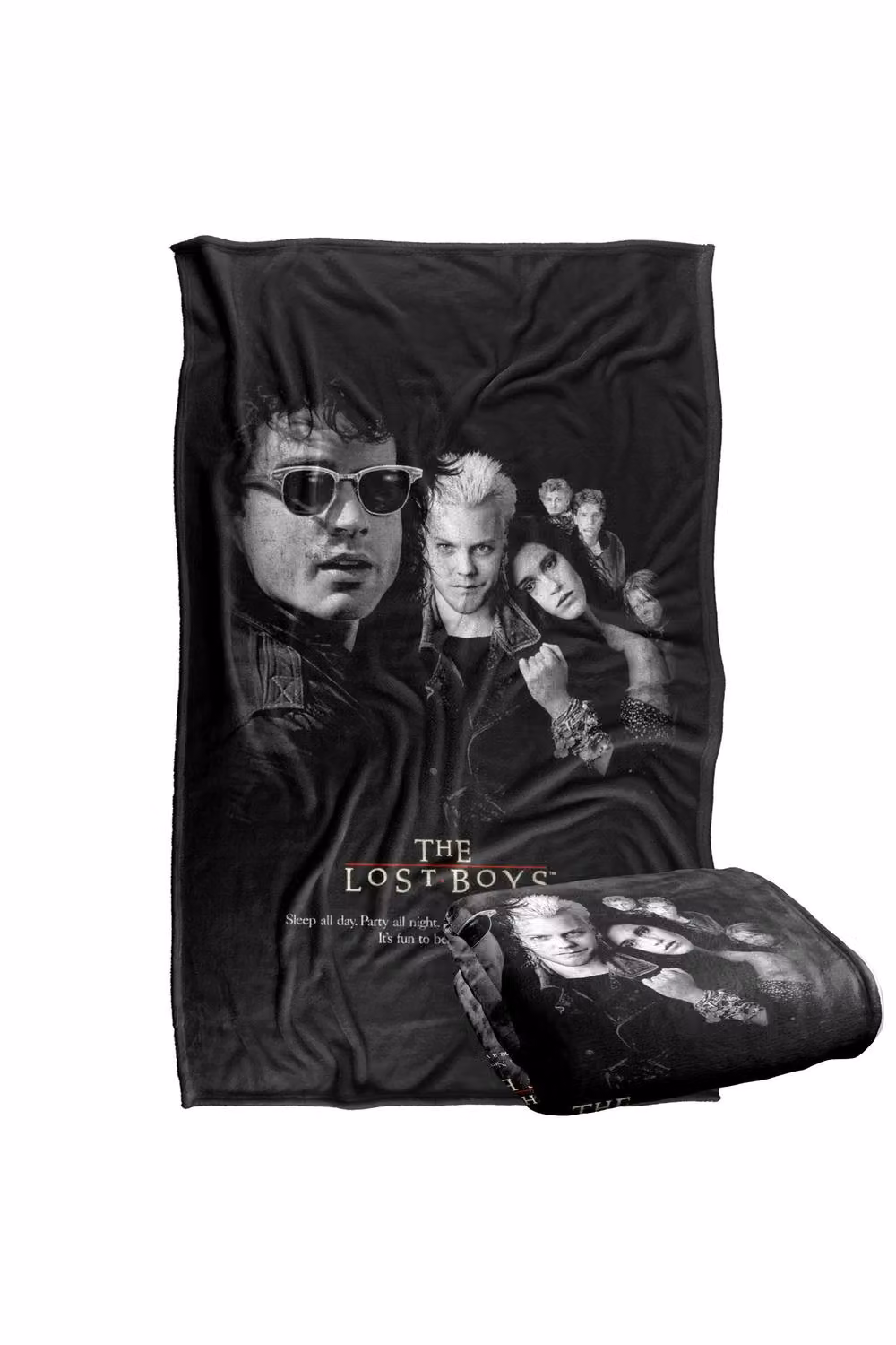 Warner Bros. The Losts Fun To Be A Vampire Super Soft Polyester Throw Blanket in Multicolour and Black, Large – 2