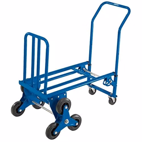 Draper 85675 Heavy Duty Stair Climbing Sack Truck, Blue