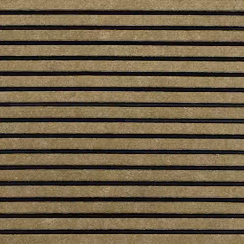 JVL Vienna Striped Rubber Backed Scraper Doormat in Brown and Beige, W: 60 cm, D: 90 cm – 4
