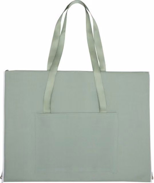 Floso Laytote Green Water-Repellent Picnic Blanket with Carry Handle