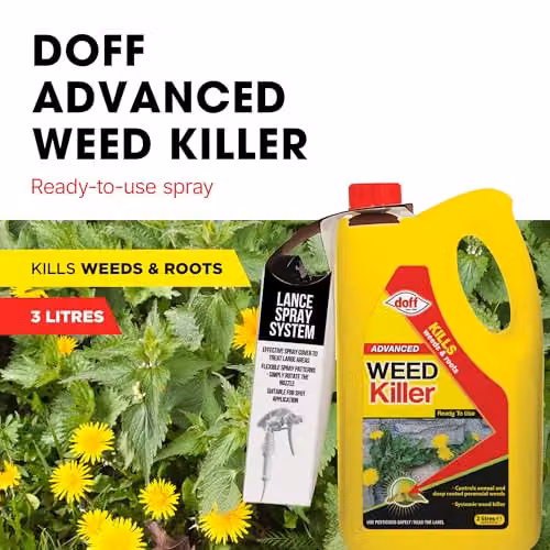 Doff Glyphosate Weedkiller RTU 3 l in Yellow – 2