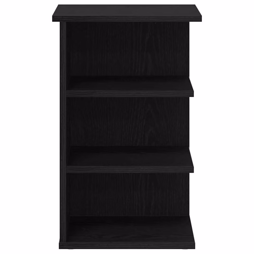 Berkfield Home Black Oak Side Cabinet, W/D/H: 35 x 35 x 55 cm – 5