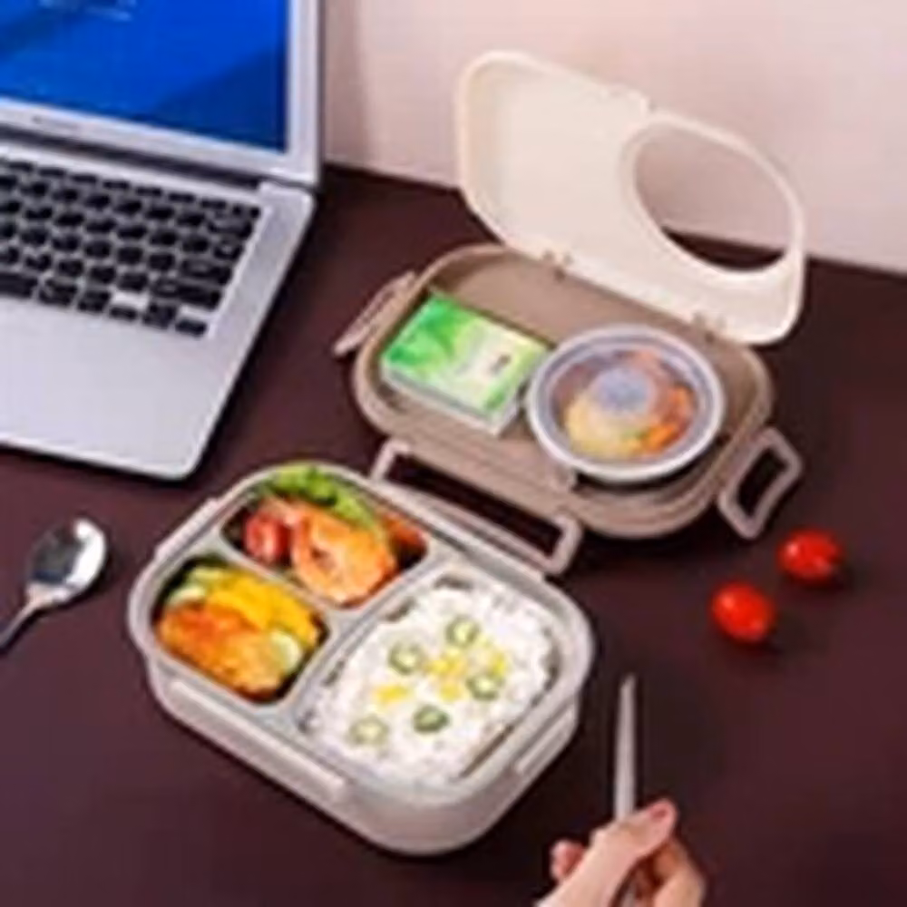 Havendro Green Stainless Steel Insulated Thermal Lunch Box with Cutlery, 1000ml, Leak-Proof – 3