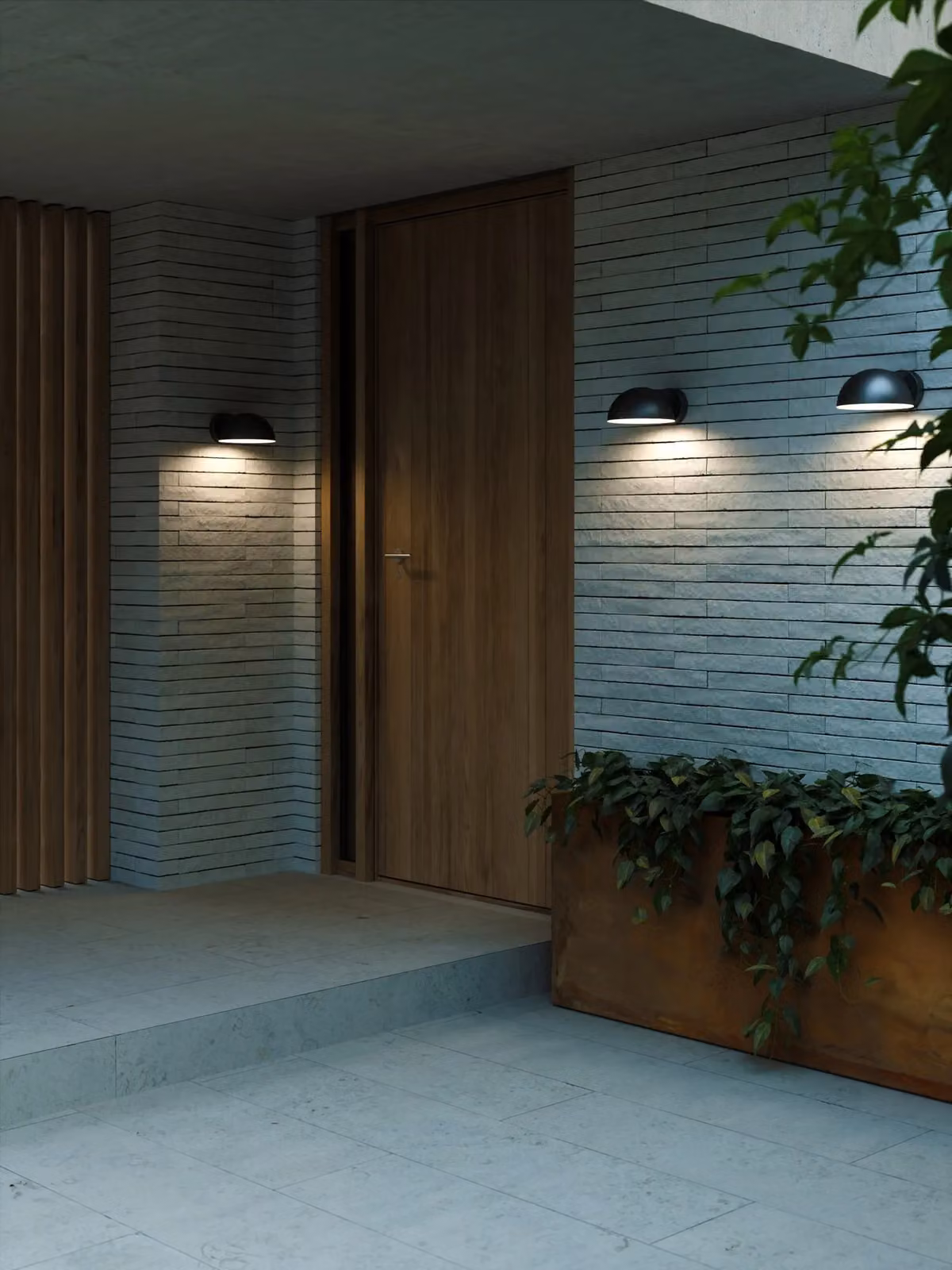 Nordlux Clarso Modern Outdoor Wall Light, Black Plastic, E27, IP44, W/D/H: 23.85 x 10.55 x 10.55 cm – 3