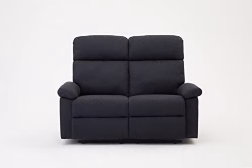 Home Detail Brady 2-Seater Manual Recliner Sofa Suite in Grey Fabric – 1