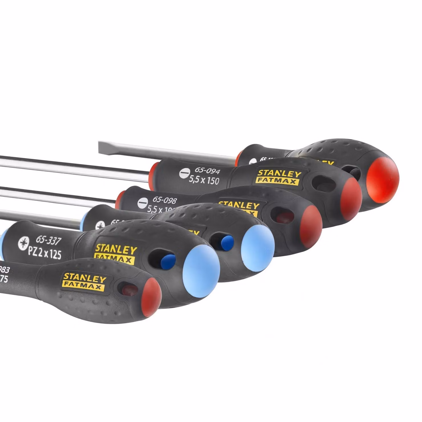 Stanley Fatmax 6 Piece Manual Screwdriver Set in Black and Multicolour – 2