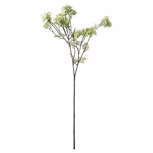 Hill Interiors The Recipe Green Plum Blossom Spray in Green and Multicolour