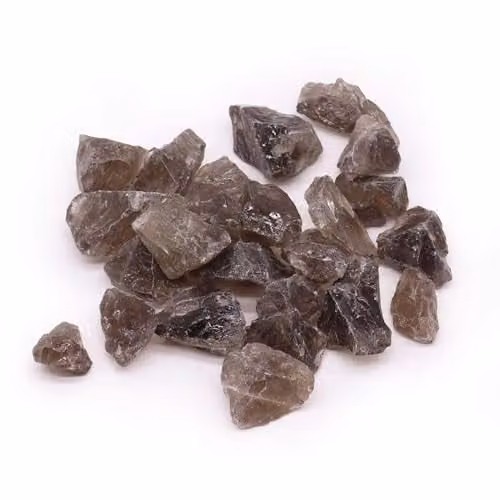 KDMD Smoky Quartz Raw Crystals, Brown, 500 g – 1