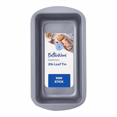 Betterware Essentials Non-Stick Silver Loaf Tin