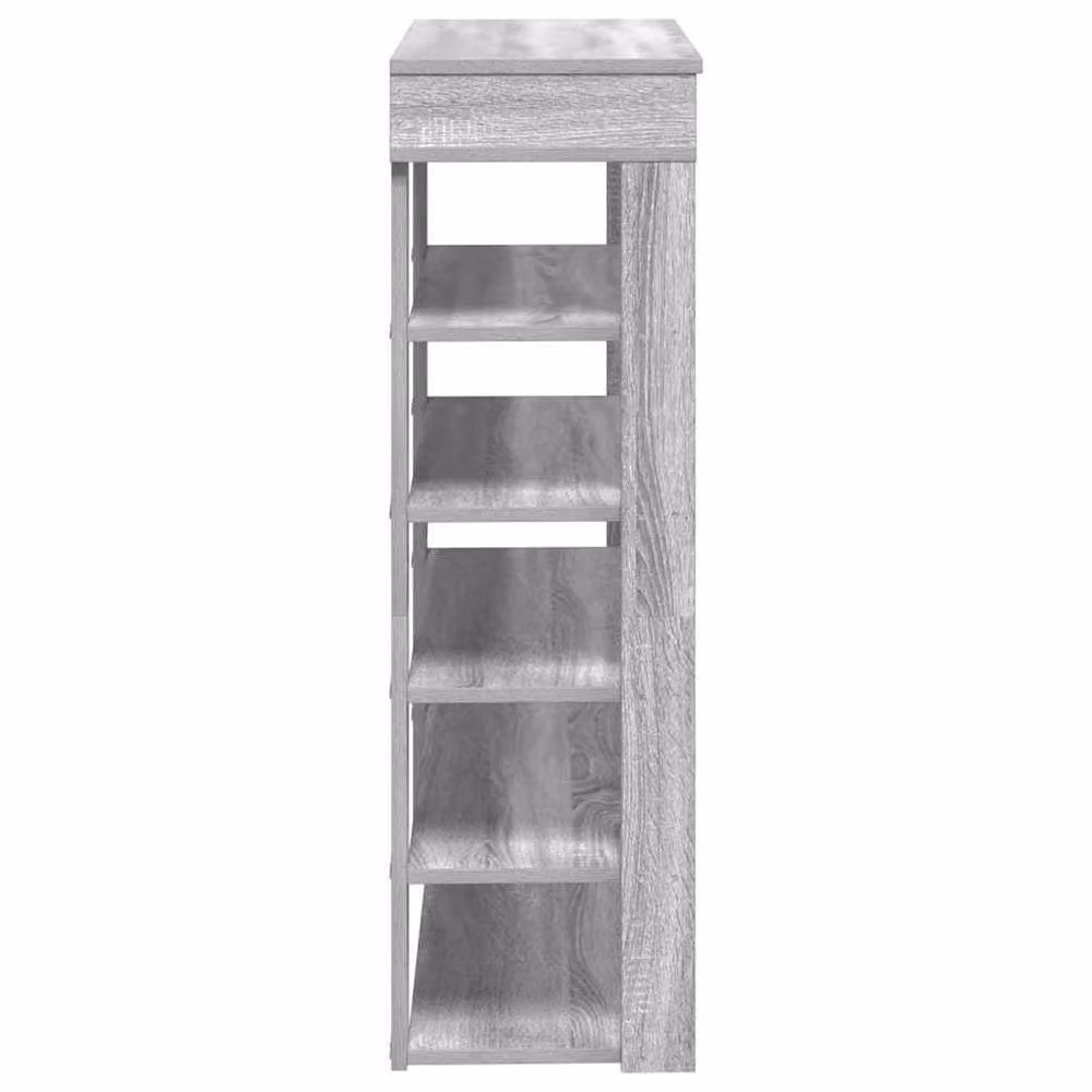 Berkfield Home Grey Sonoma Shoe Rack, W/D/H: 80 x 30 x 98 cm – 2