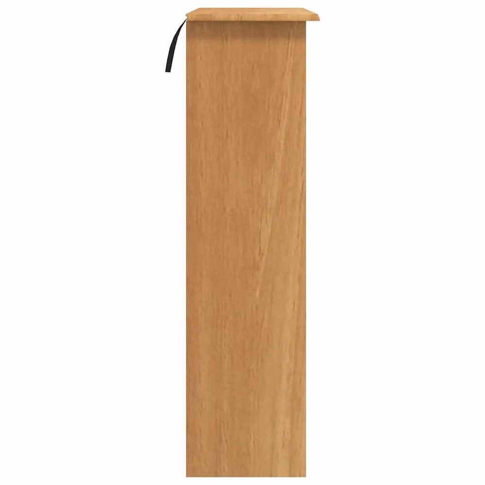 Berkfield Home ASKIM Solid Wood Pine Hutch in Brown, W/D/H: 91 x 30 x 104 cm – 3