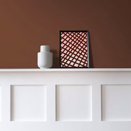 Vintro Luxury Matt Emulsion Multi Surface Paint in Dark Brown Chocolate, 1 l – 2