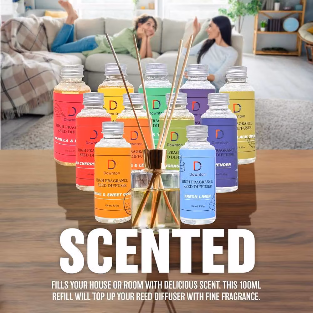 BARGAINS-GALORE Vanilla & Berries Reed Diffuser Oil Refill, 100ml – 5