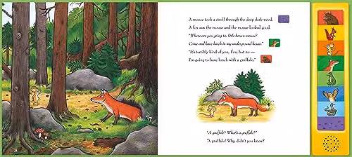 The Gruffalo: A Noisy Storybook by Julia Donaldson, Macmillian, Multicolour Paper Hardback – 3