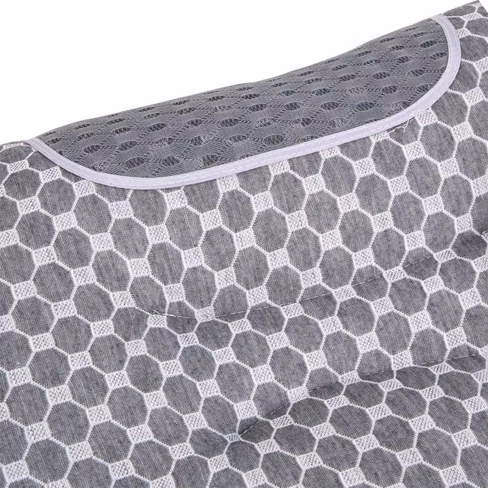 Living and Home Premium Knitted Sleep Support Pillow in Grey for Adults – 2