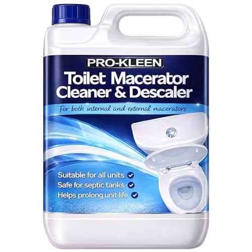 Pro-Kleen Toilet Macerator Cleaner and Descaler, Fresh Blue, 5 l