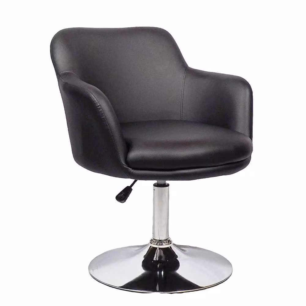 Nordara Black Padded Leather Style Salon Chair for Professionals – 3