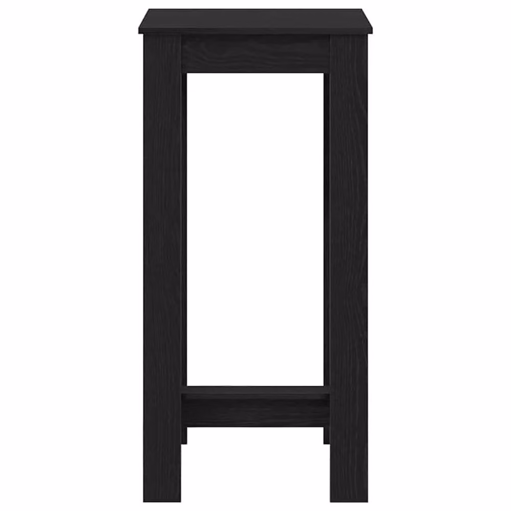 Berkfield Home Bar Table in Black Oak, W/D/H: 51 x 50 x 103.5 cm – 6