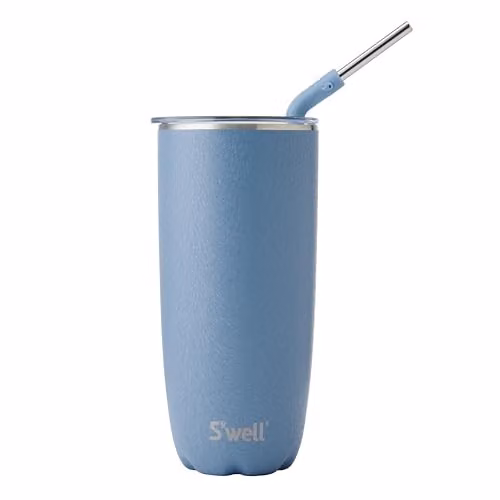 S'well Stainless Steel Tumbler in Blue, 700ml – 1