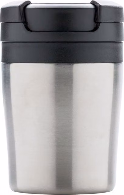 XD XCLUSIVE Silver Stainless Steel Coffee To Go Tumbler, 160ml