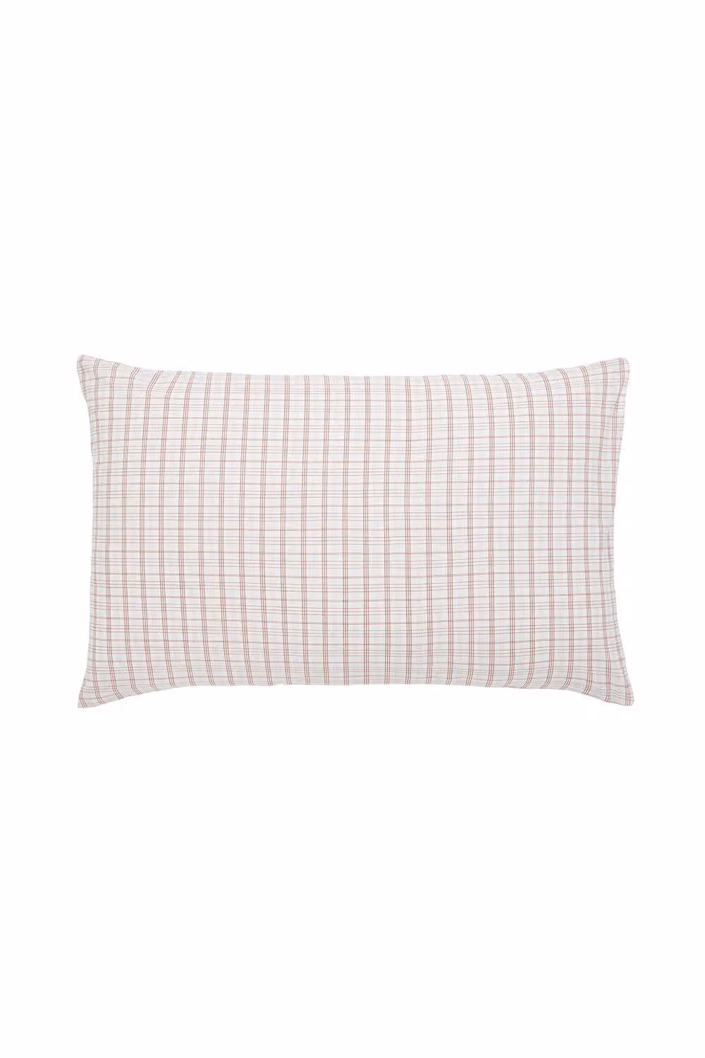 Helena Springfield Tranquil Check Reversible Duvet Cover and Pillowcase Set, Pink, W/D/H: 180 x 200 cm – 3
