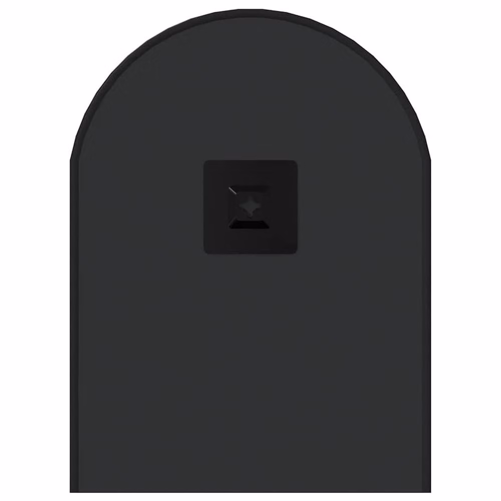 Berkfield Home Minimalist Oval Wall Mirror in Black, W: 60 cm, H: 25 cm – 2