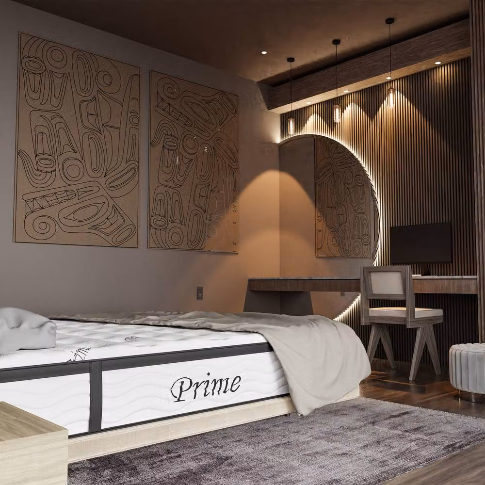 Prime Hybrid Pocket Gel Mattress in White, W/D/H: 90 x 190 x 30 cm – 3