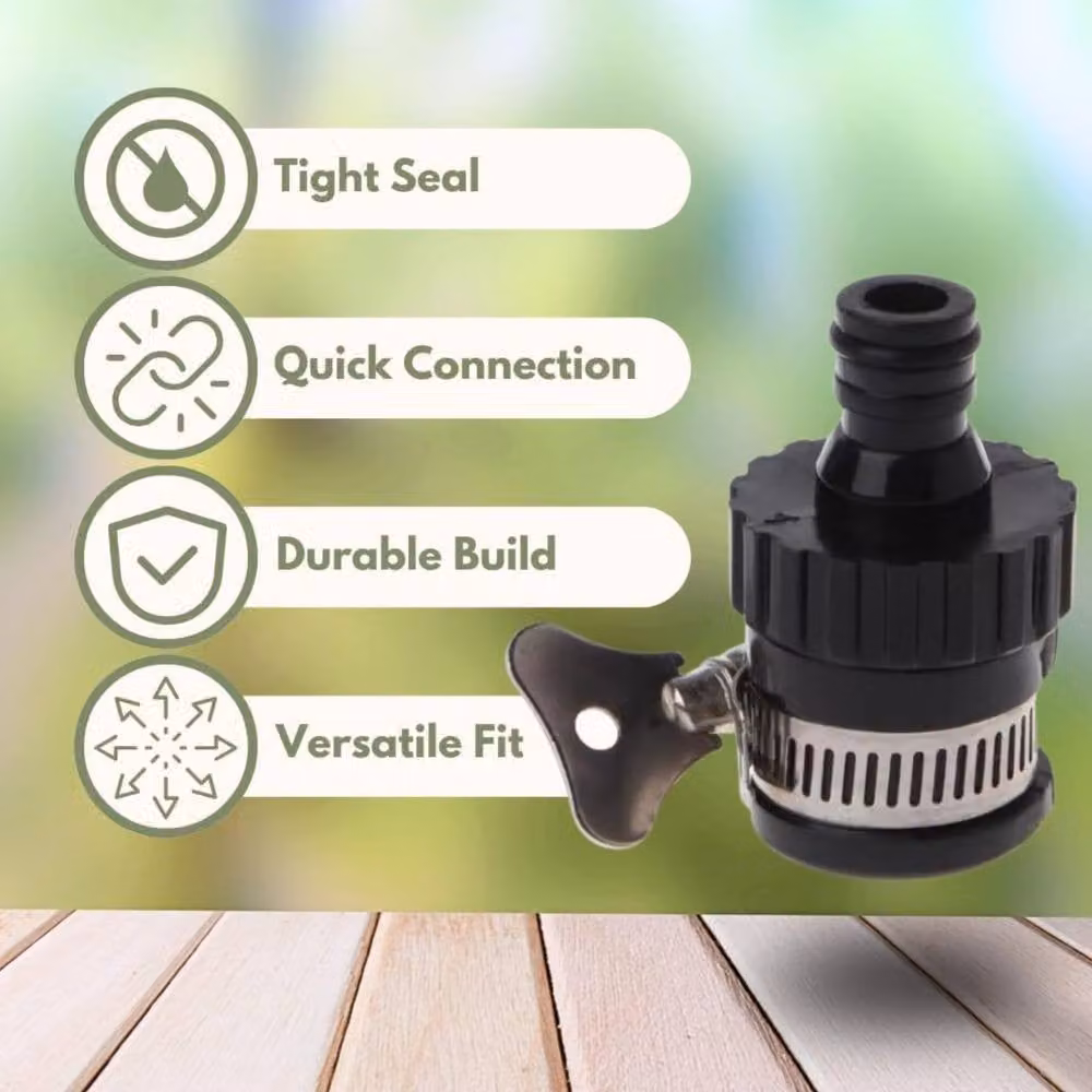Marco Paul 1/2 inch Quick Connect Tap Connector in Black – 3