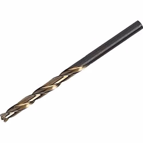 Irwin Turbomax HSS Twist Drill Bit, Gold, Diameter: 10 mm, Length: 133 mm