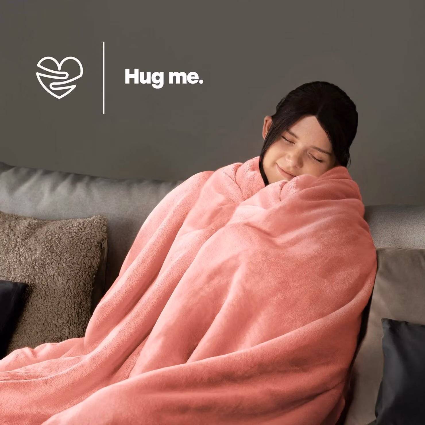 LIVIVO Ultra Soft Flannel Fleece Throw Blanket in Pink, W/D/H: 220 x 240 cm – 3