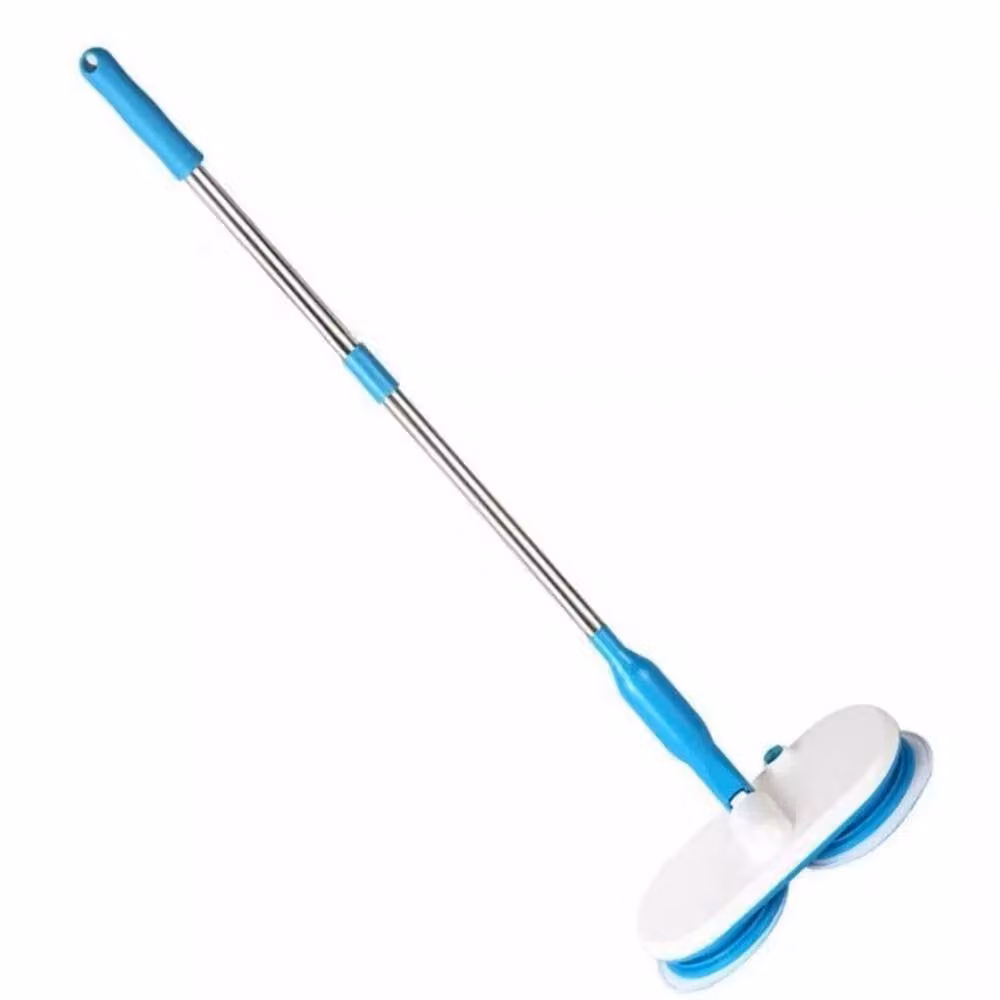 PAWNORA Motorised Rechargeable Floating Spin Mop in Blue with 6 Pads – 2