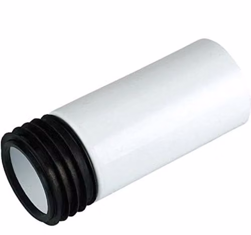 Floplast SP104 Pan Connector Extension Pipe, White