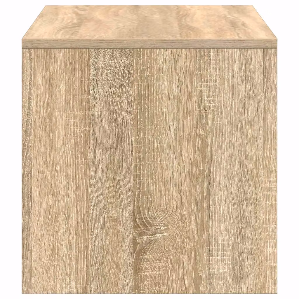 Berkfield Home Sonoma Oak TV Cabinet in Brown, W/D/H: 100 x 40 x 40 cm – 3