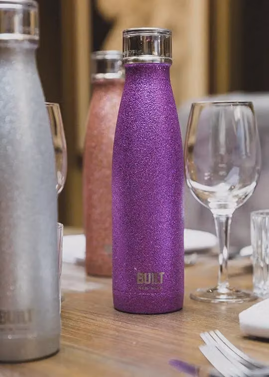BUILT New York Vacuum Insulated Stainless Steel Leakproof Water Bottle, Purple – 2