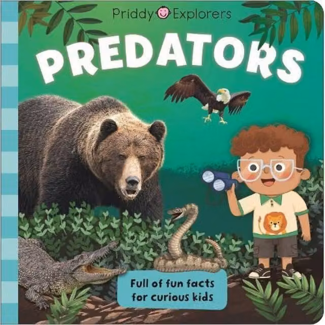 Priddy Books Priddy Explorers Predators Multicolour Board Book