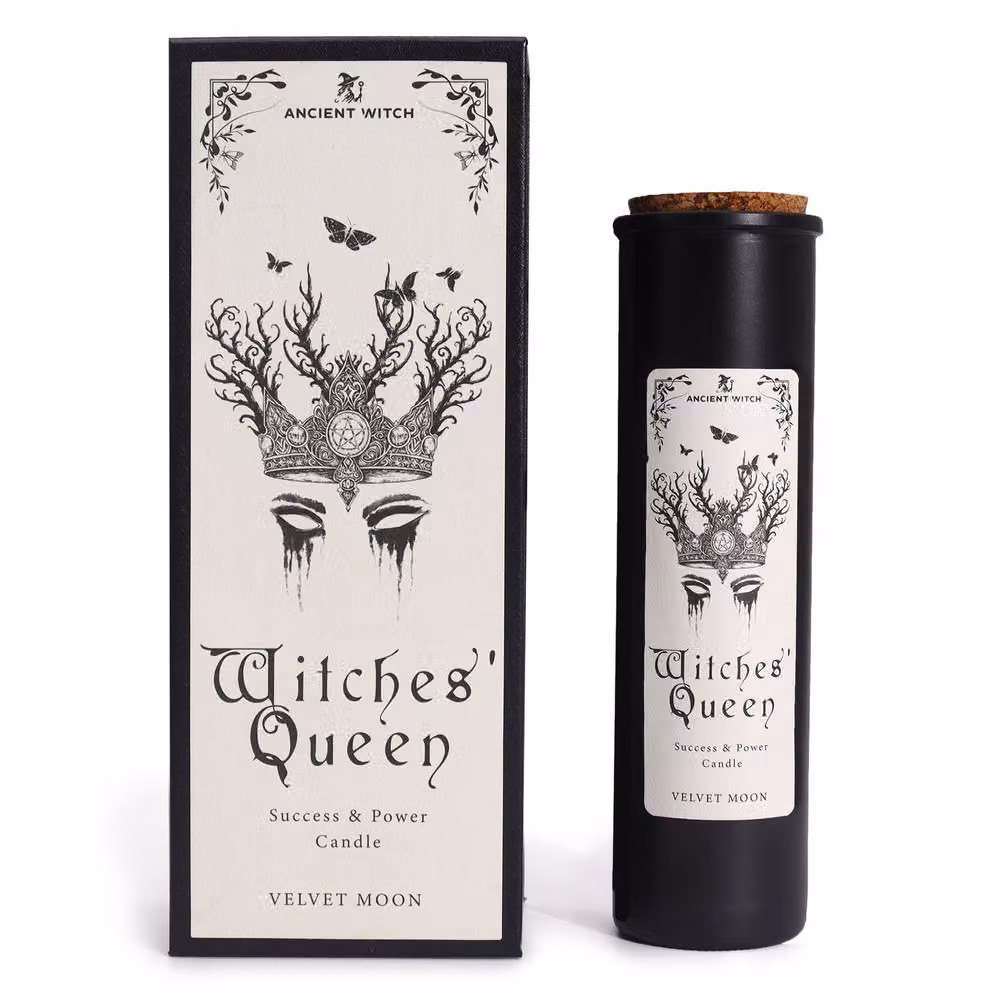 Serenityy Ancient Witch Ritual Candle Witches Queen in Black – 2