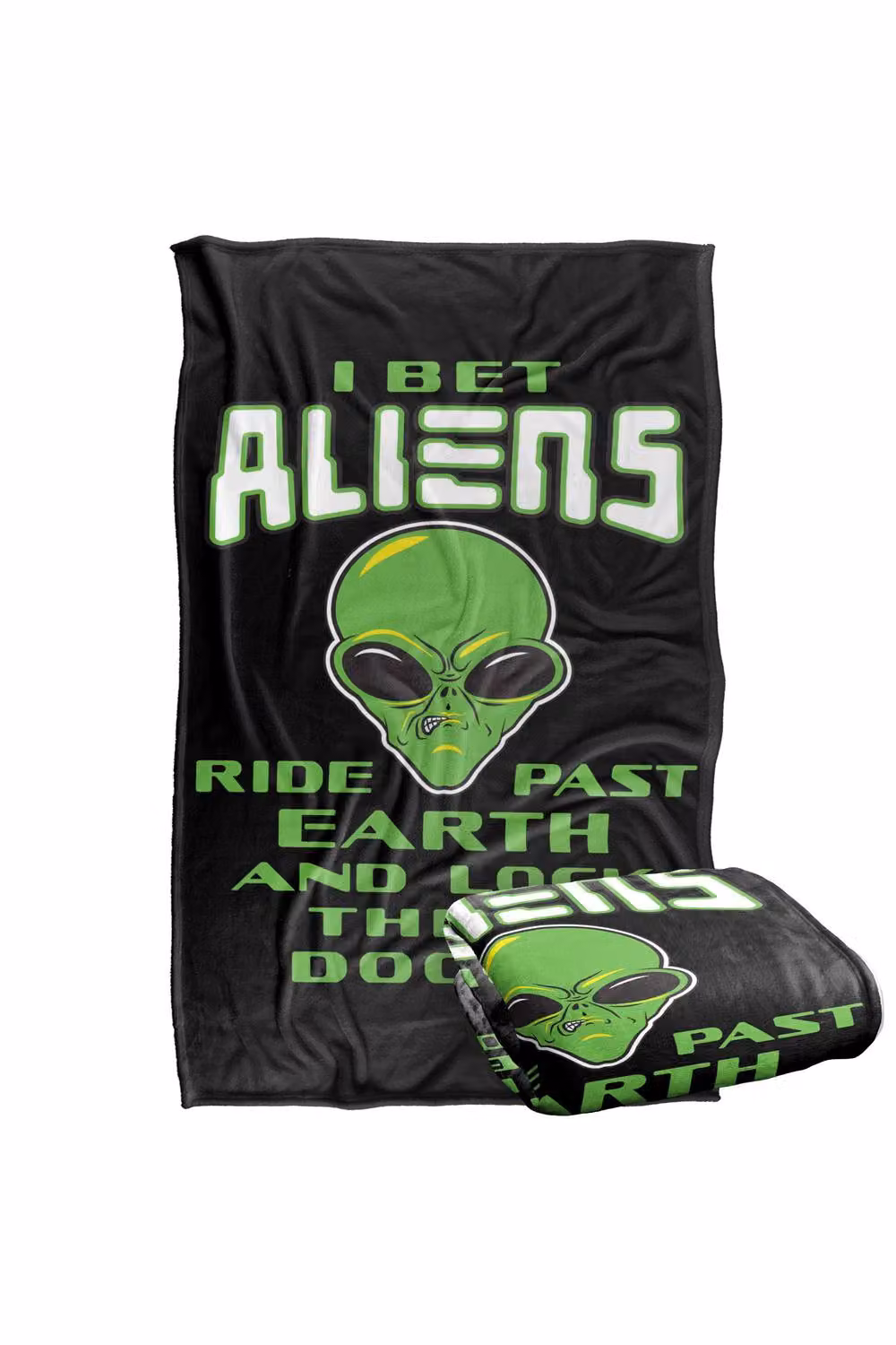 JQ Licensing Aliens Lock Doors Silky Touch Super Soft Fleece Throw Blanket, Multicolour, W: 91 cm, H: 147 cm – 6