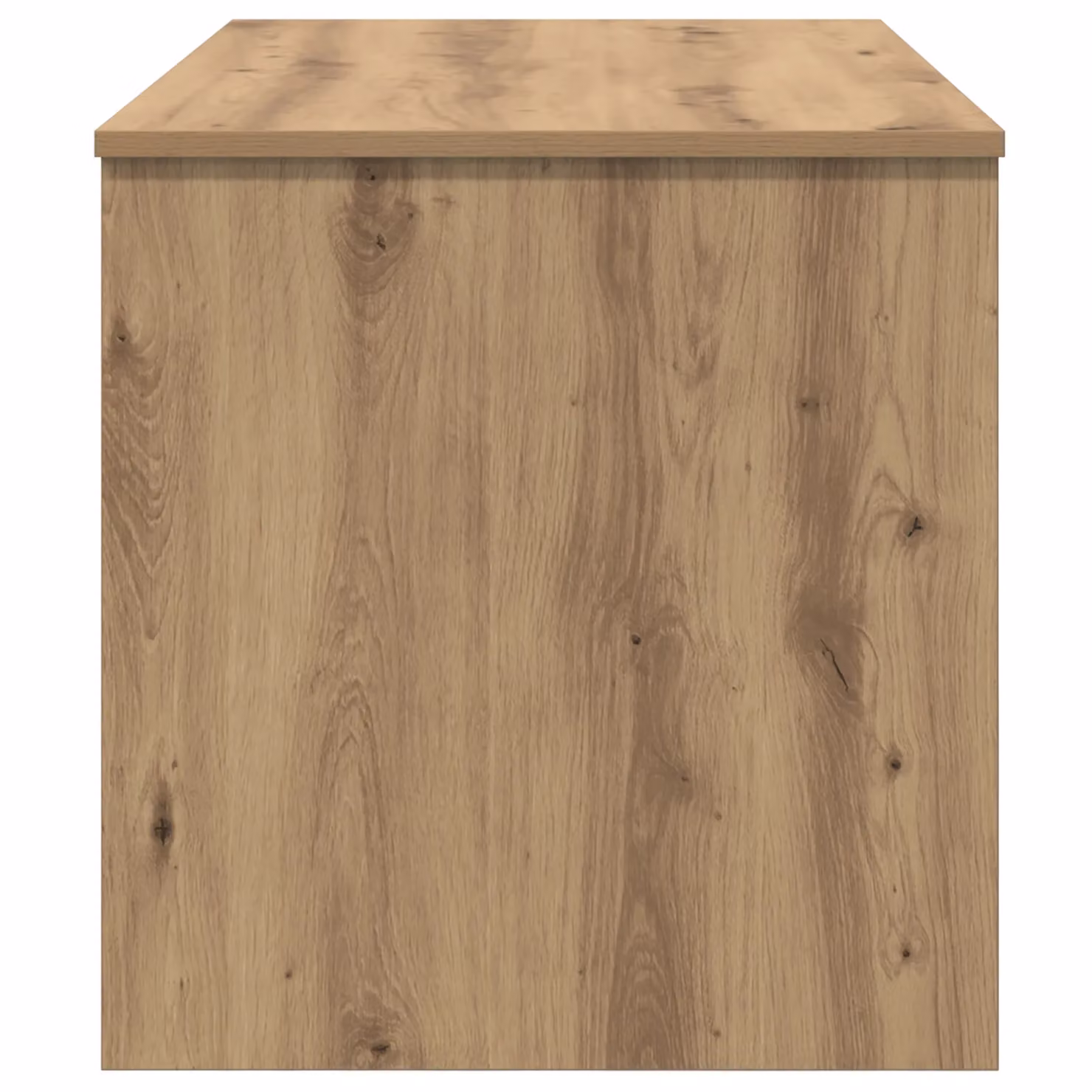 Berkfield Home Artisan Oak Coffee Table in Brown, W: 102 cm, D: 50 cm, H: 52.5 cm – 3