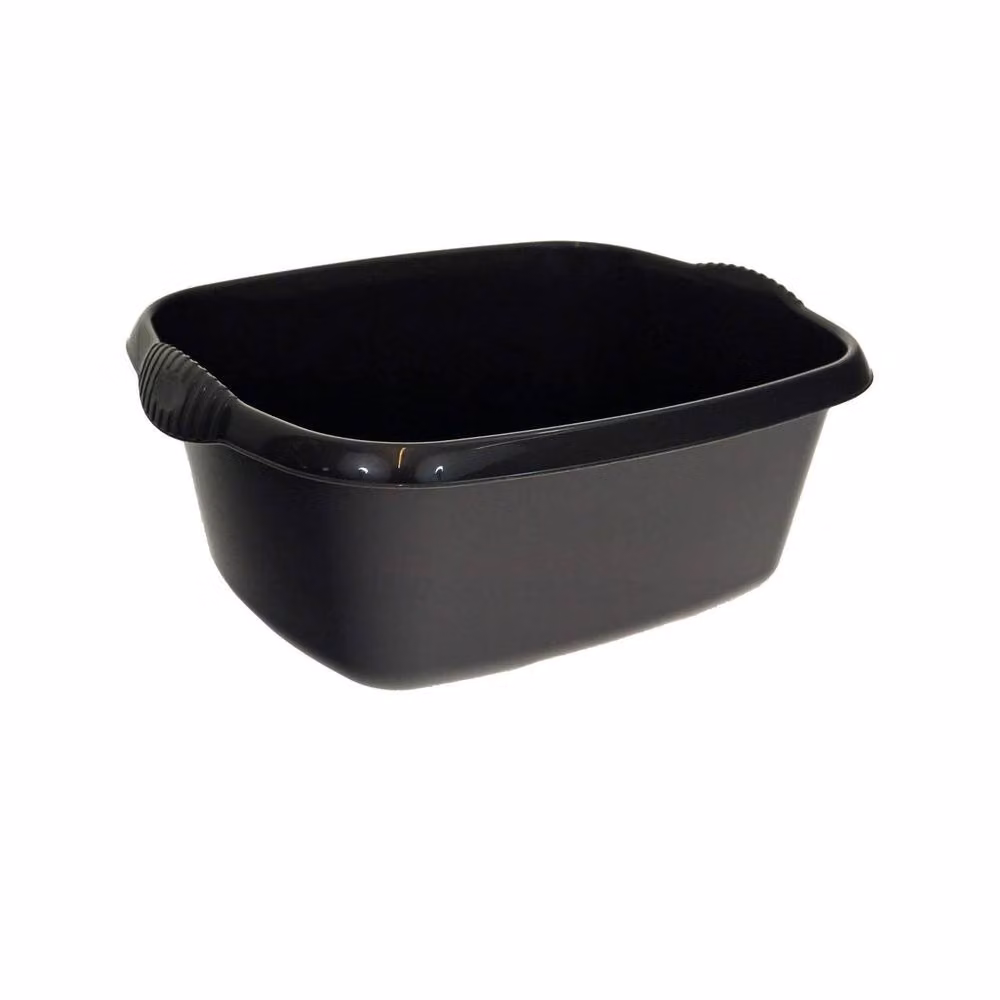Casa Rectangular Washing Up Bowl Midnight Black 39 cm – 2