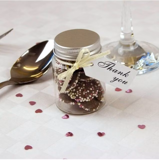 KDMD Jazzies Mini Jars 5 Pack in Transparent Plastic