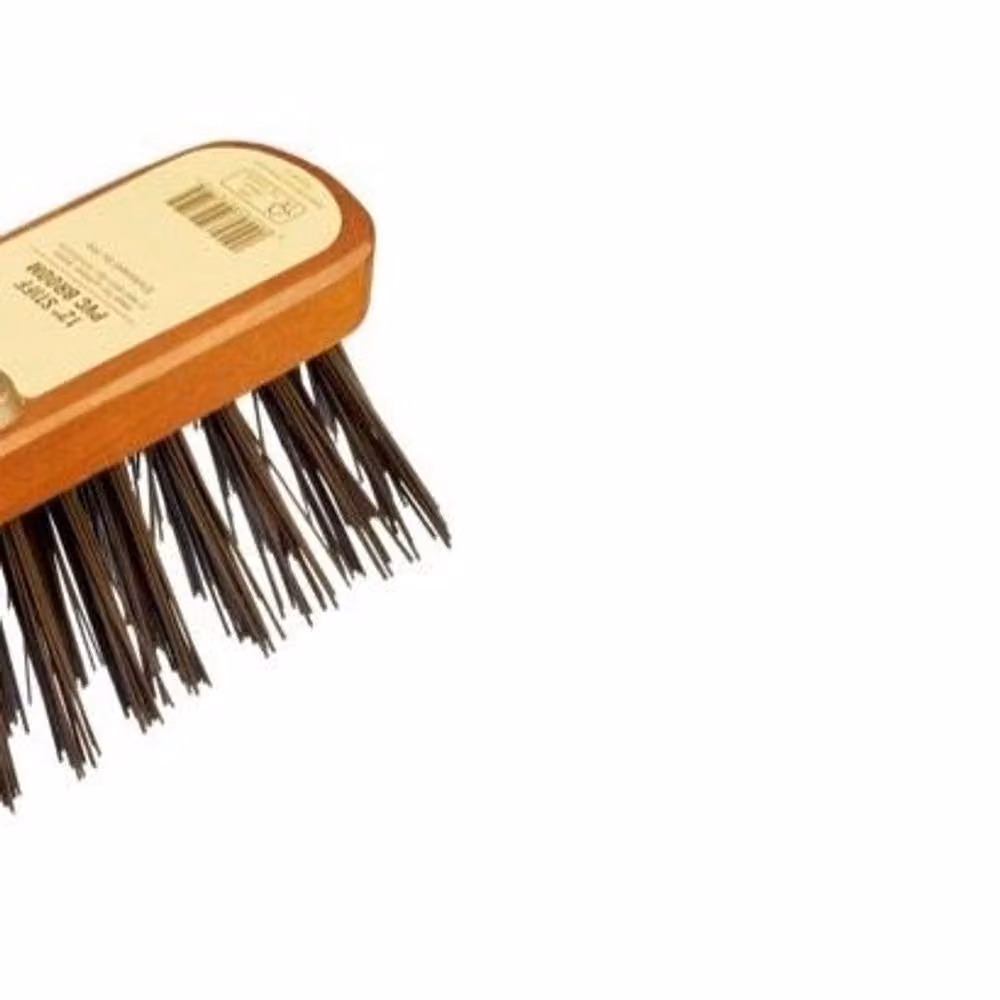 Groundsman Stiff PVC Broom Head in Brown – 2