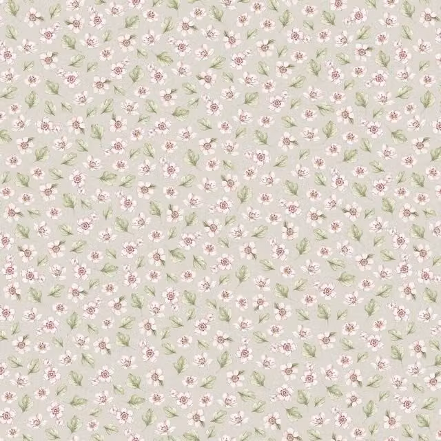 I Love Wallpaper Apple Blossom Botanical Floral Wallpaper in Green and Yellow